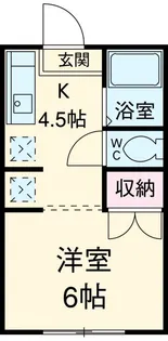 ピュアタウン北矢名【1階】の間取り