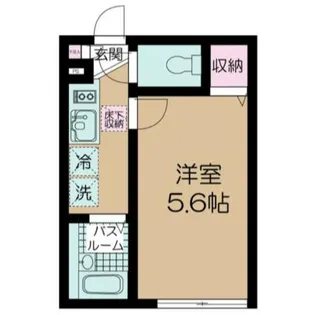 フェリーチェ中野【2階】の間取り
