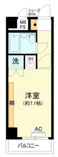 ホーユウコンフォルト神奈川新町【2階】の間取り