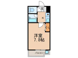 グローリー博多駅南【2階】の間取り