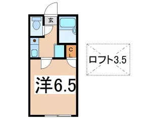 ベルグローブ善光寺【1階】の間取り