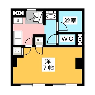 名古屋辻ビル【4階】の間取り