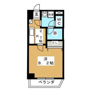 サンヒルズSSKII【3階】の間取り