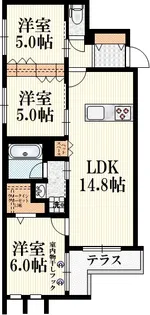 GrandVilla鷺宮【1階】の間取り