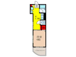 山仁サツキハイツ2【2階】の間取り