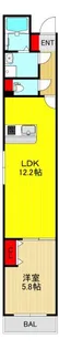 埼玉県戸田市新曽南2【アパート】の間取り