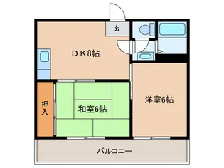 ダイバーシティ神戸長田A棟【3階】の間取り