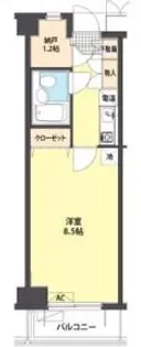 まちのもり本町田【3階】の間取り