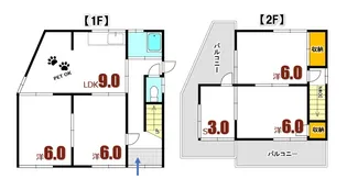 広島県広島市安芸区中野7【一戸建】の間取り