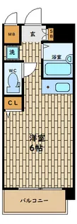 大阪府大阪市此花区春日出北2【マンション】の間取り