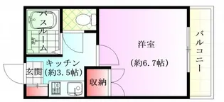 ウェンディ光が丘【1階】の間取り