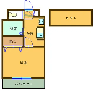 ウィルクレスト【3階】の間取り