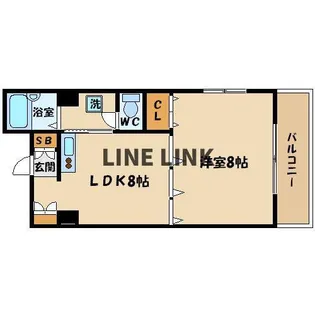 キャトルセゾン【2階】の間取り