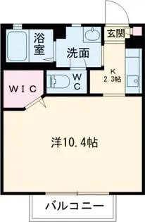 エルフローラ B【2階】の間取り