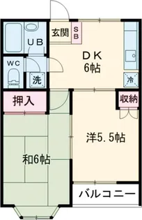パークフルール【1階】の間取り