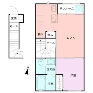 藤花(TOUKA)の間取り