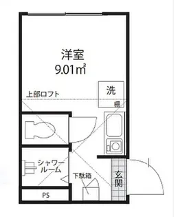 東京都足立区千住寿町【アパート】の間取り
