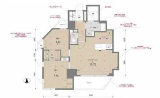 ドゥーエ東池袋【9階】の間取り