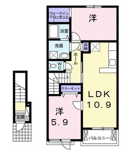 埼玉県さいたま市北区別所町【アパート】の間取り