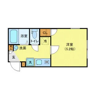 東京都荒川区町屋4【マンション】の間取り