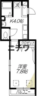 メゾン・ド・エスポワール【1階】の間取り