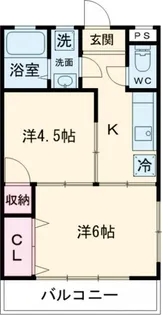 あさやマンション【2階】の間取り