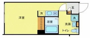 東京都足立区西新井6【マンション】の間取り