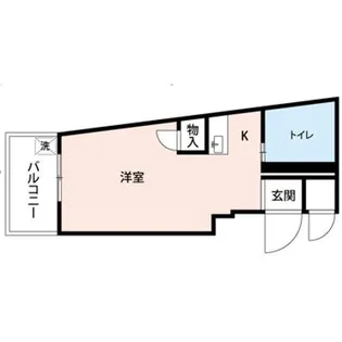 フレクション海老名国分【2階】の間取り