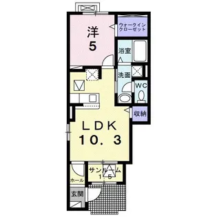 カインドハウスIII【1階】の間取り