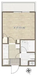 ジュネス南池袋【1階】の間取り