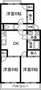 ボンマリアージュ【1階】の間取り