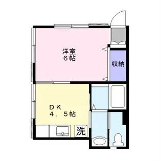 メゾントパーズ【1階】の間取り