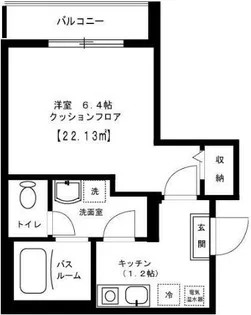 ベルフォート【2階】の間取り