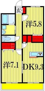ドルファーズ【3階】の間取り