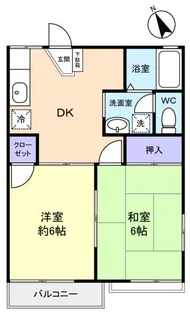 サニーハウス【2階】の間取り