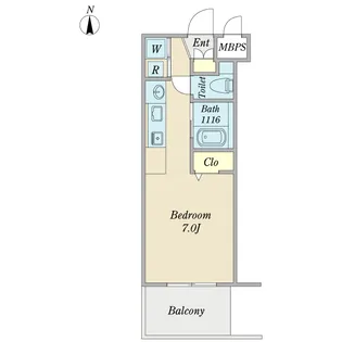 Town court Asagaya【4階】の間取り
