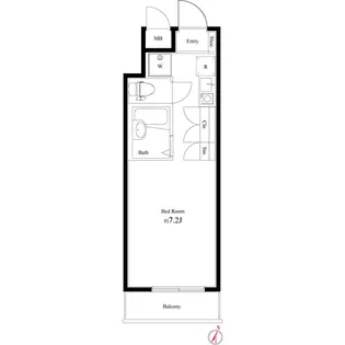 レガーロ西川口駅前【4階】の間取り