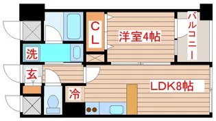 ソフィア宮城野【3階】の間取り