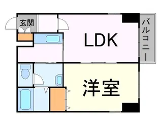 コンフォリア北三条【7階】の間取り
