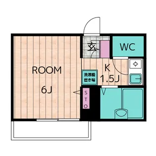 エクセレント上永谷【1階】の間取り