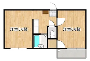 メイユールハウス【2階】の間取り