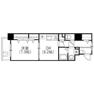ディア・コート白楽【2階】の間取り