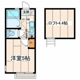 アーバンホームズ【2階】の間取り