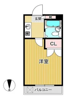 埼玉県草加市谷塚2【マンション】の間取り