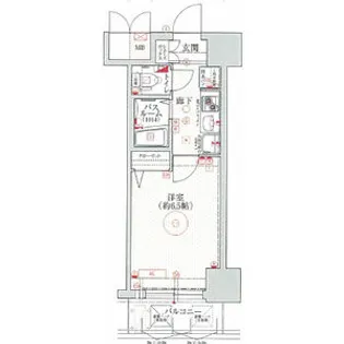 エステムコート大阪ベイエリア【10階】の間取り
