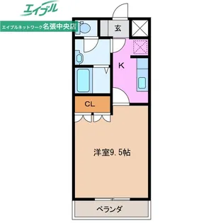 ネオヴィーヴル【1階】の間取り