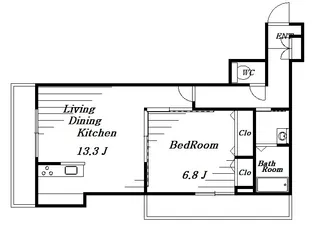 パークアヴェニュー【3階】の間取り