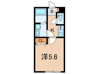 Villa滝王子【1階】の間取り
