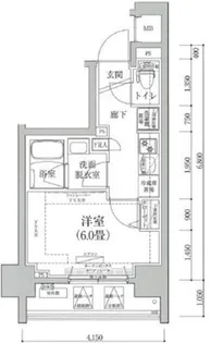 アイル横浜関内【10階】の間取り