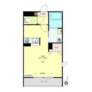 SHMパークイーストII【3階】の間取り